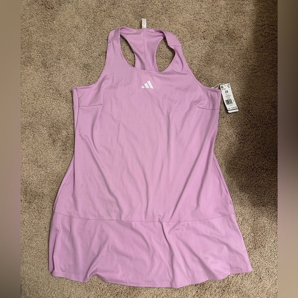 Adidas Lavender Racerback Dress